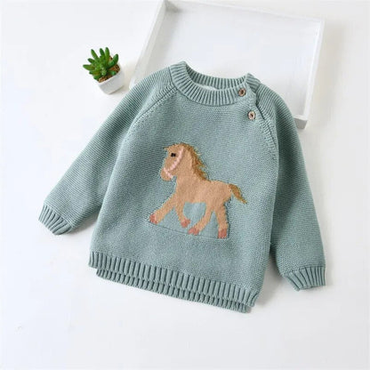 Cartoon Thicken Wool Sweter