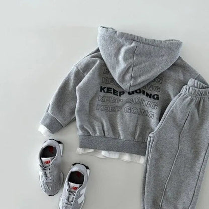 Zipper Hooded Tracksuit