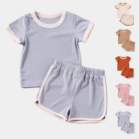 Ribbed Summer Outfit Set