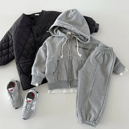 Zipper Hooded Tracksuit