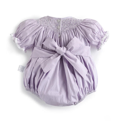 Smocked Princess Rompers