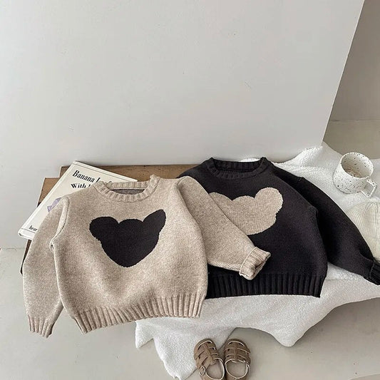 Cotton Cartoon Bear Sweater