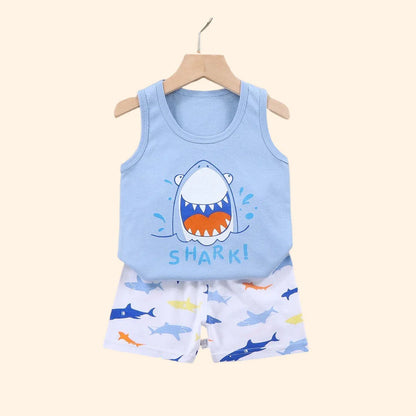 2PCS Children Vest Suit