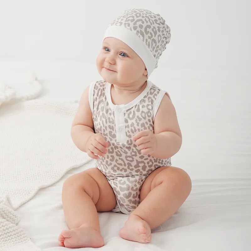 Bamboo Zippered Romper